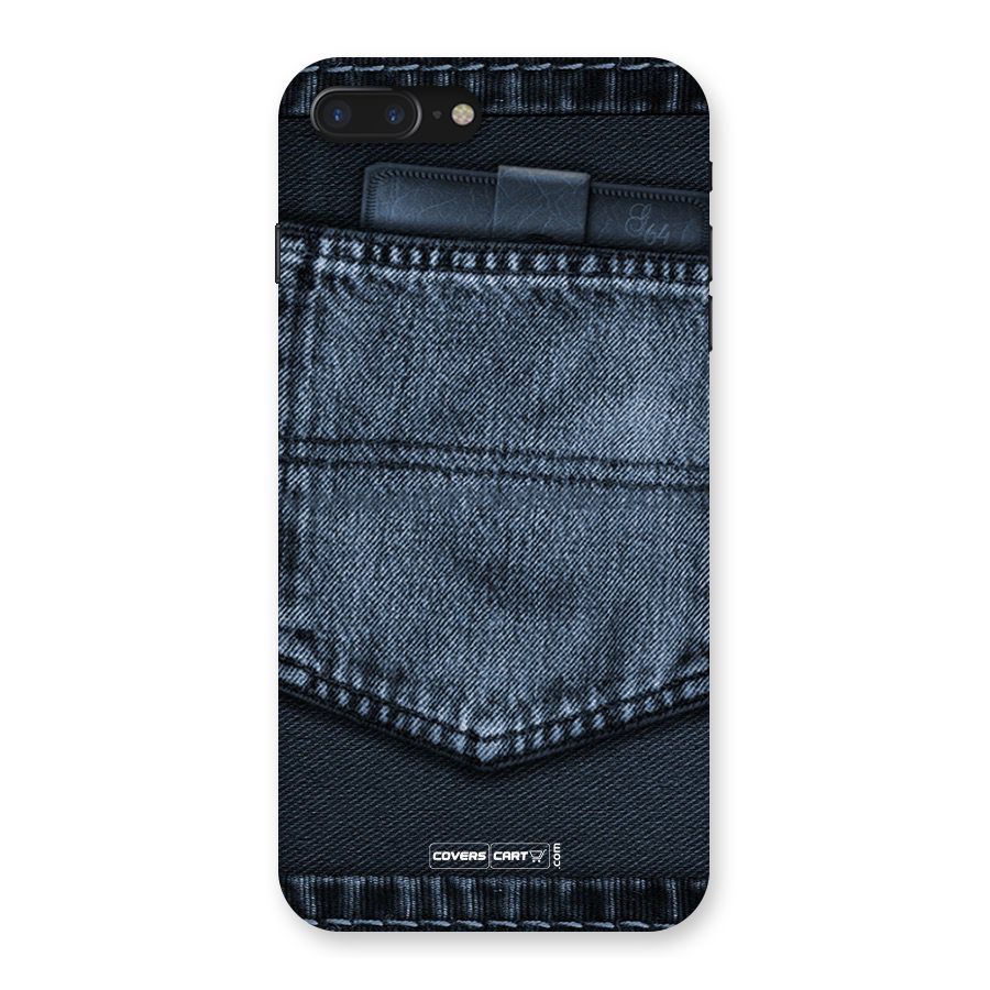 Blue Denim Back Case for iPhone 7 Plus