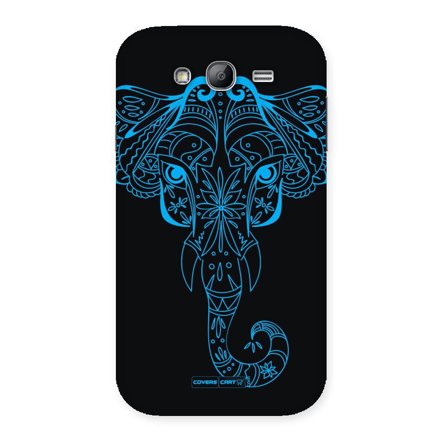 Blue Elephant Ethnic Back Case for Galaxy Grand