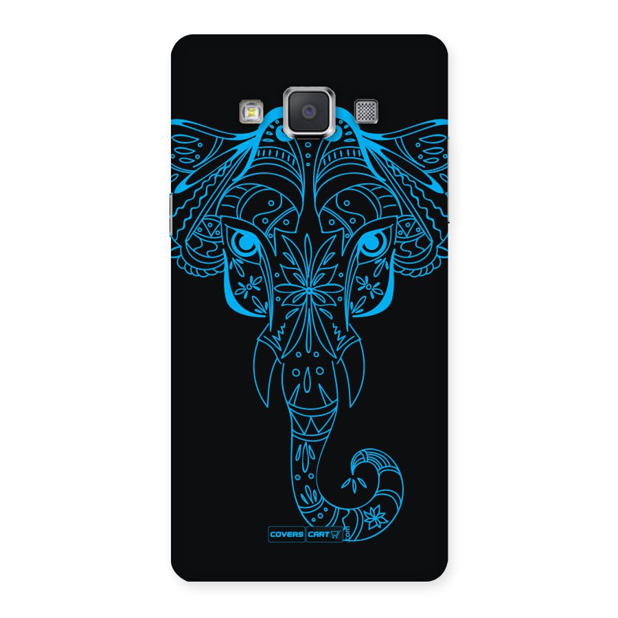 Blue Elephant Ethnic Back Case for Galaxy Grand Max