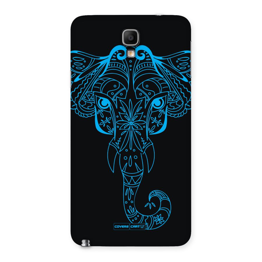 Blue Elephant Ethnic Back Case for Galaxy Note 3 Neo