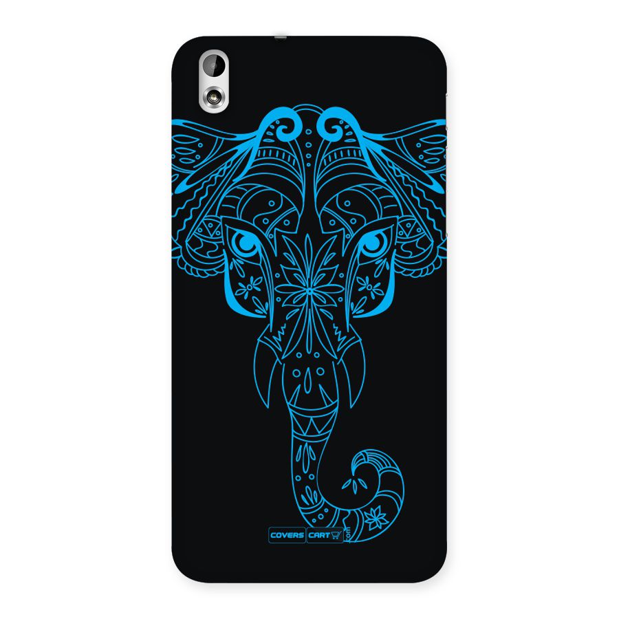 Blue Elephant Ethnic Back Case for HTC Desire 816s