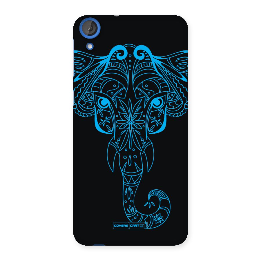 Blue Elephant Ethnic Back Case for HTC Desire 820