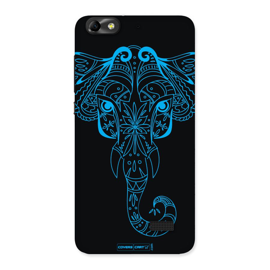 Blue Elephant Ethnic Back Case for Honor 4C