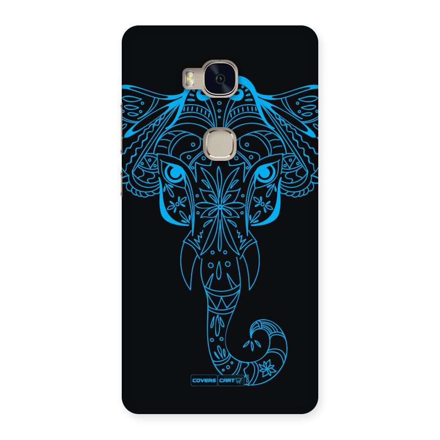 Blue Elephant Ethnic Back Case for Huawei Honor 5X