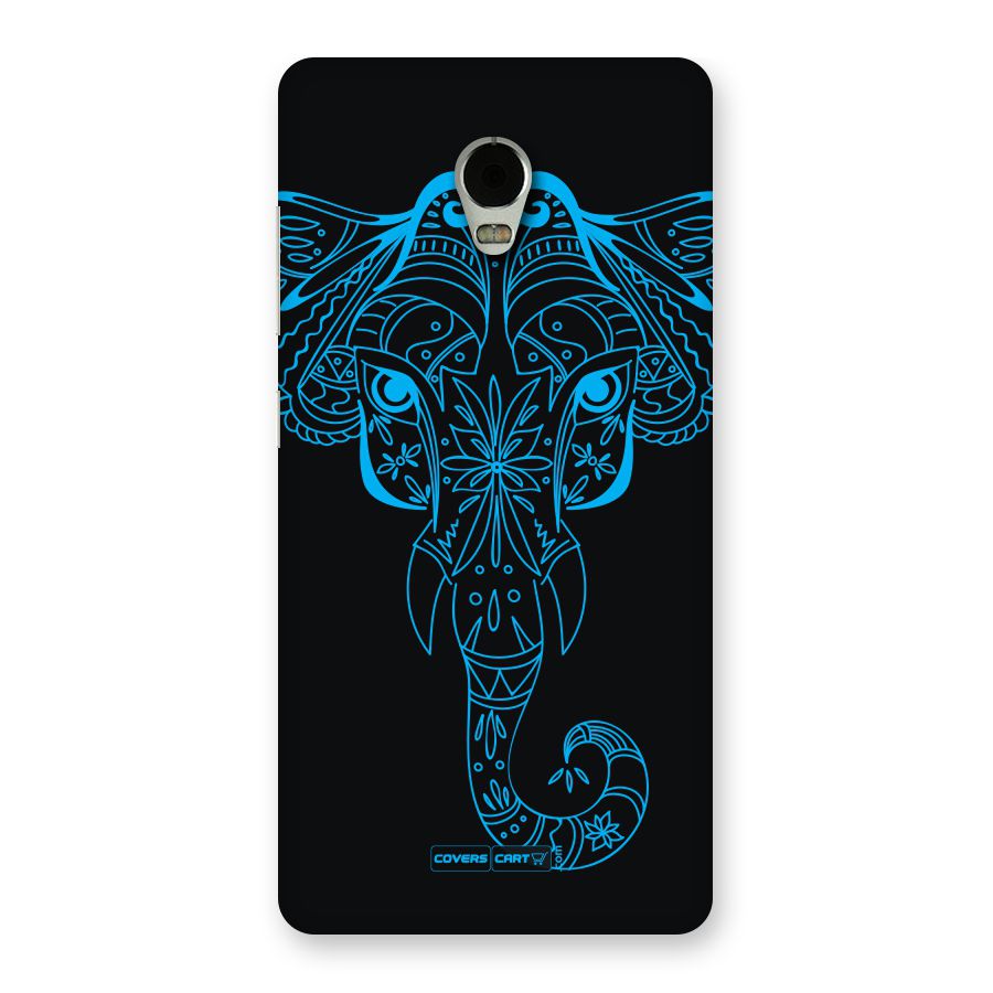 Blue Elephant Ethnic Back Case for Lenovo Vibe P1