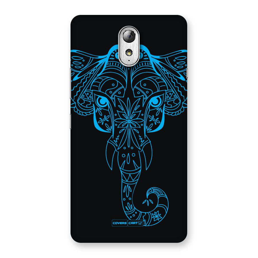 Blue Elephant Ethnic Back Case for Lenovo Vibe P1M