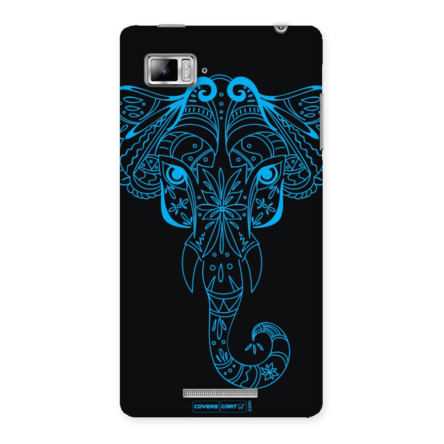Blue Elephant Ethnic Back Case for Lenovo Vibe Z K910