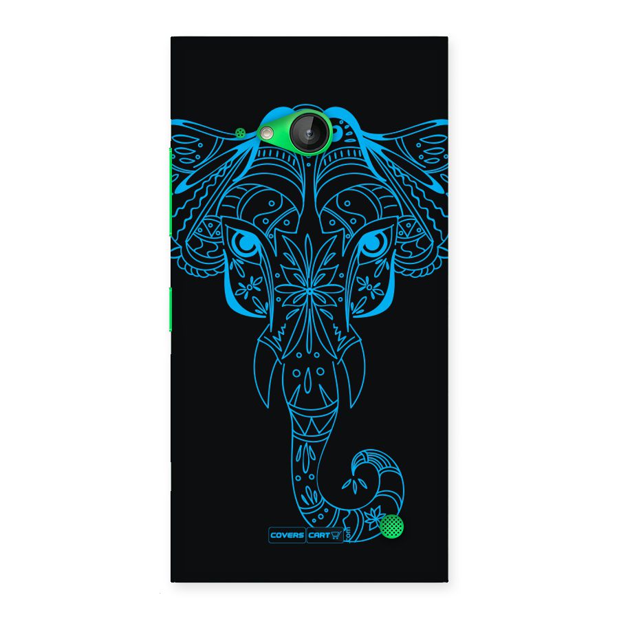 Blue Elephant Ethnic Back Case for Lumia 730