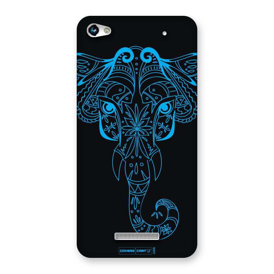 Blue Elephant Ethnic Back Case for Micromax Hue 2