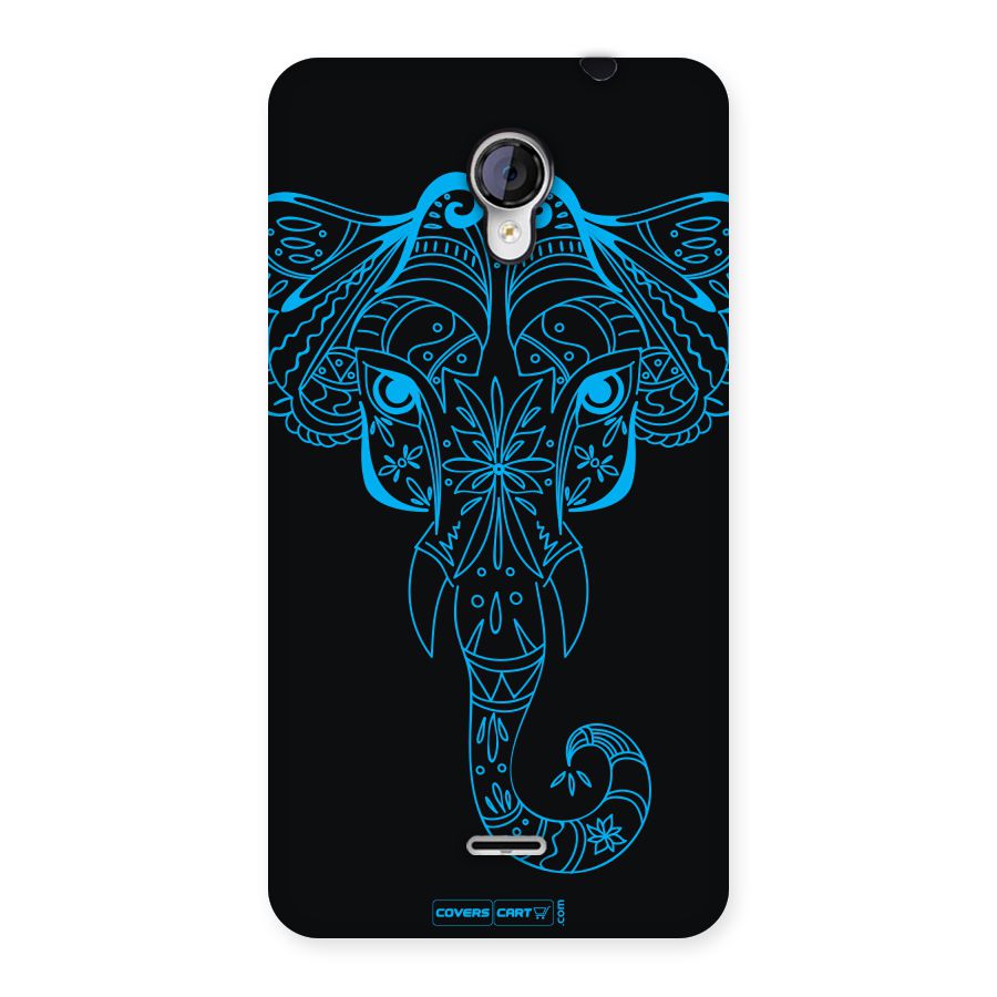 Blue Elephant Ethnic Back Case for Micromax Unite 2 A106
