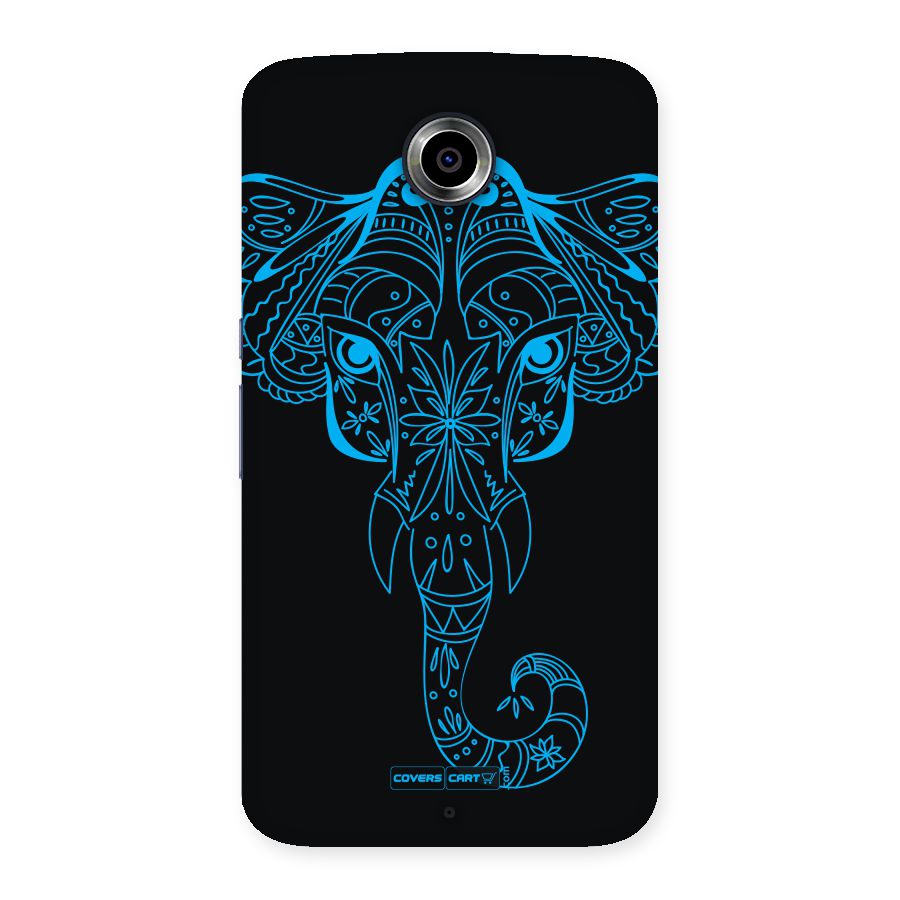Blue Elephant Ethnic Back Case for Nexsus 6