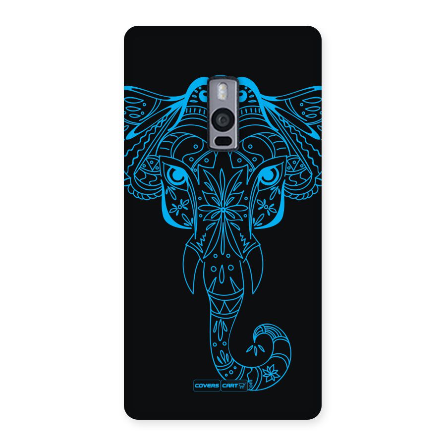Blue Elephant Ethnic Back Case for OnePlus Two