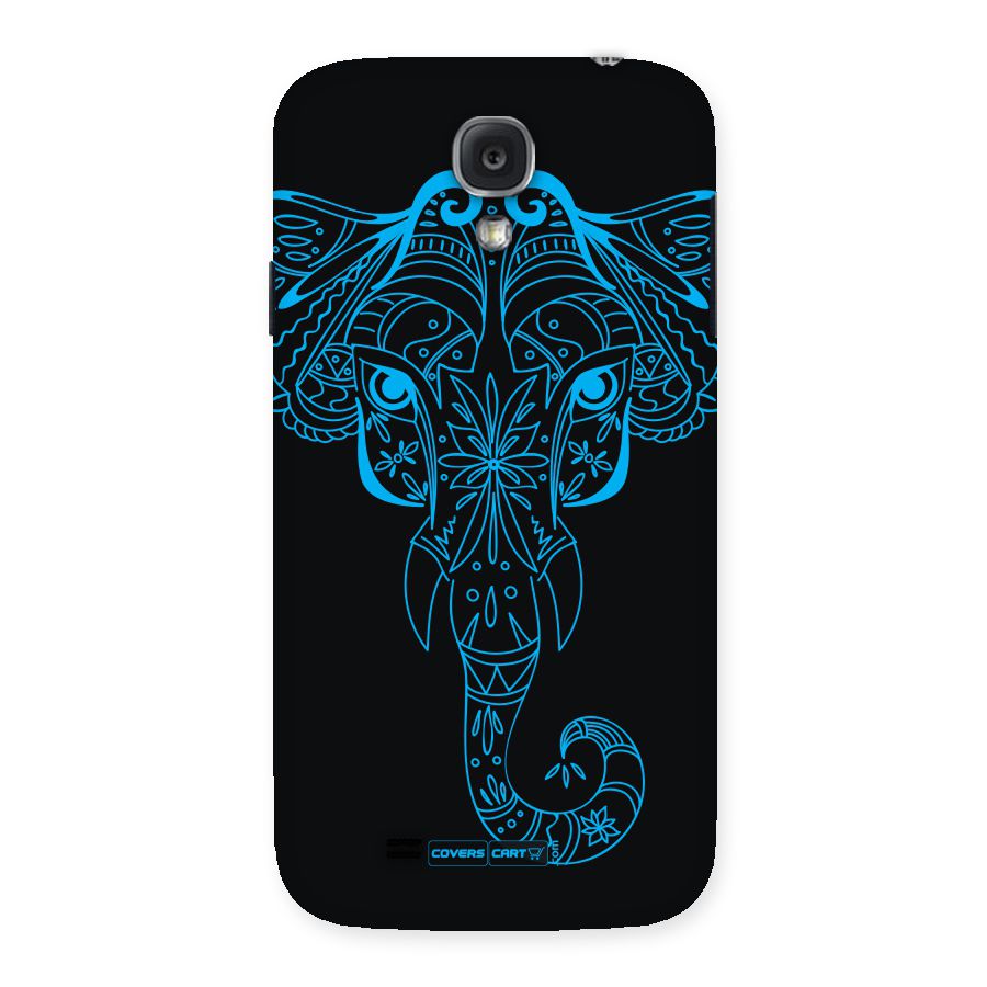 Blue Elephant Ethnic Back Case for Samsung Galaxy S4