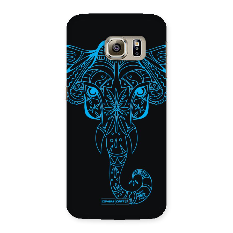 Blue Elephant Ethnic Back Case for Samsung Galaxy S6 Edge