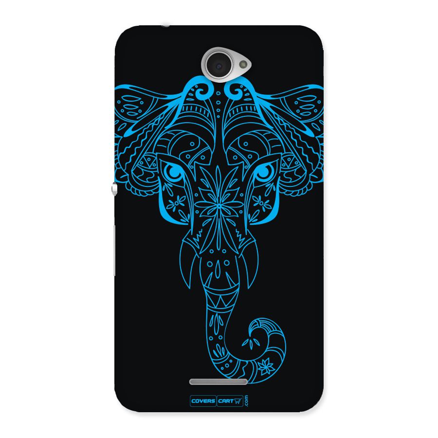 Blue Elephant Ethnic Back Case for Sony Xperia E4