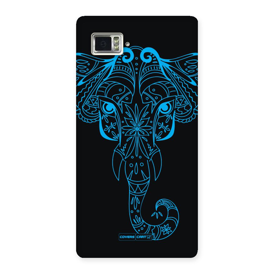 Blue Elephant Ethnic Back Case for Vibe Z2 Pro K920