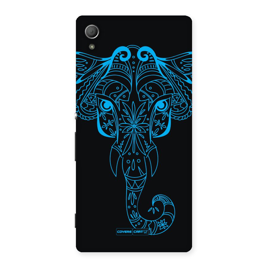 Blue Elephant Ethnic Back Case for Xperia Z4