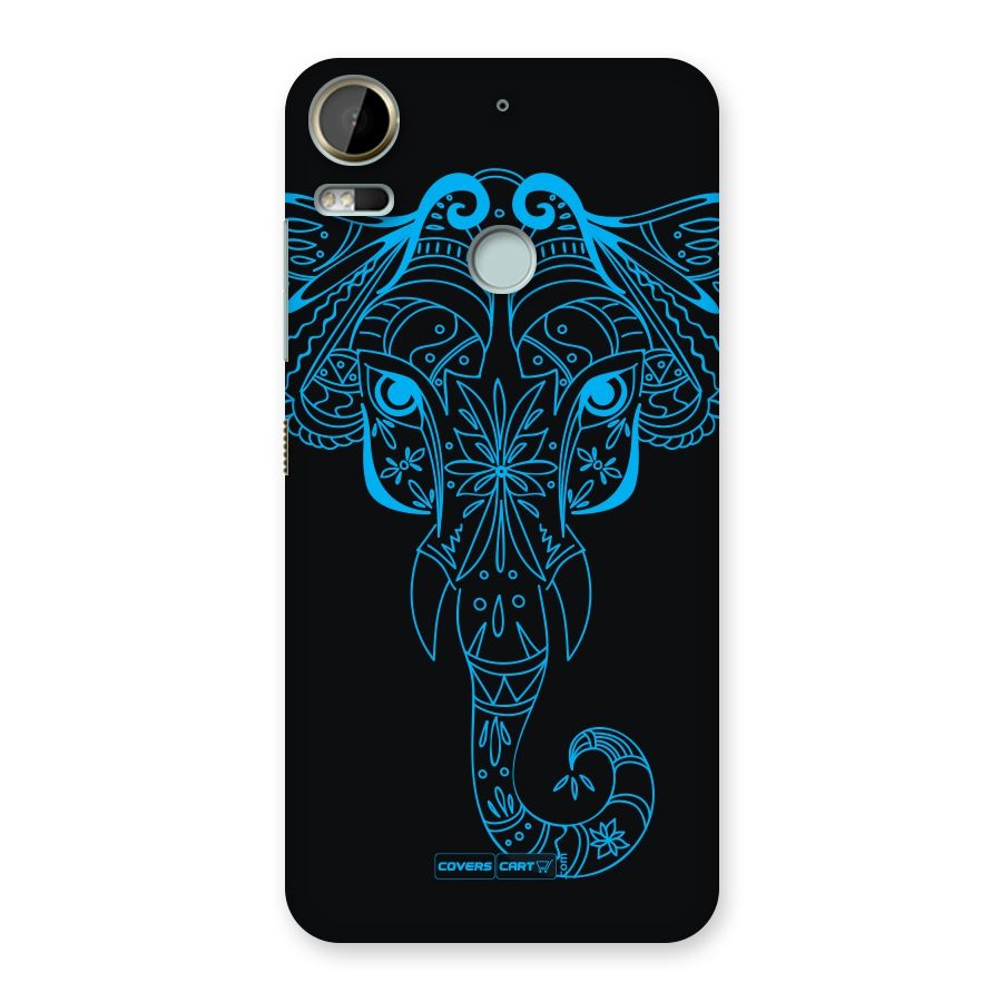 Blue Elephant Ethnic Back Case for Desire 10 Pro