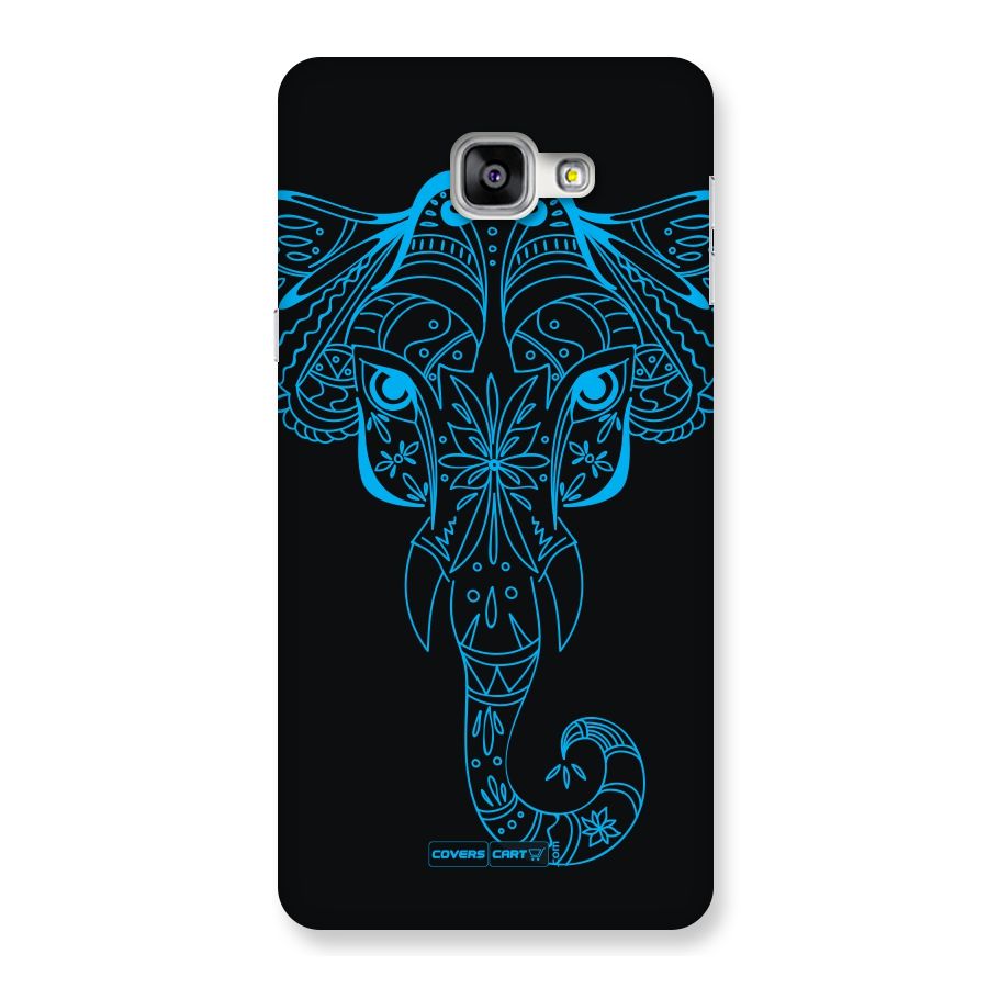 Blue Elephant Ethnic Back Case for Galaxy A9