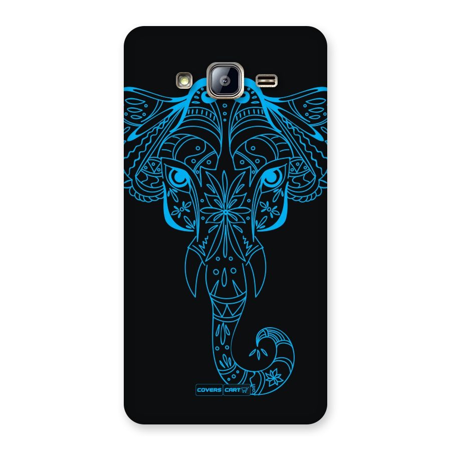 Blue Elephant Ethnic Back Case for Galaxy On5