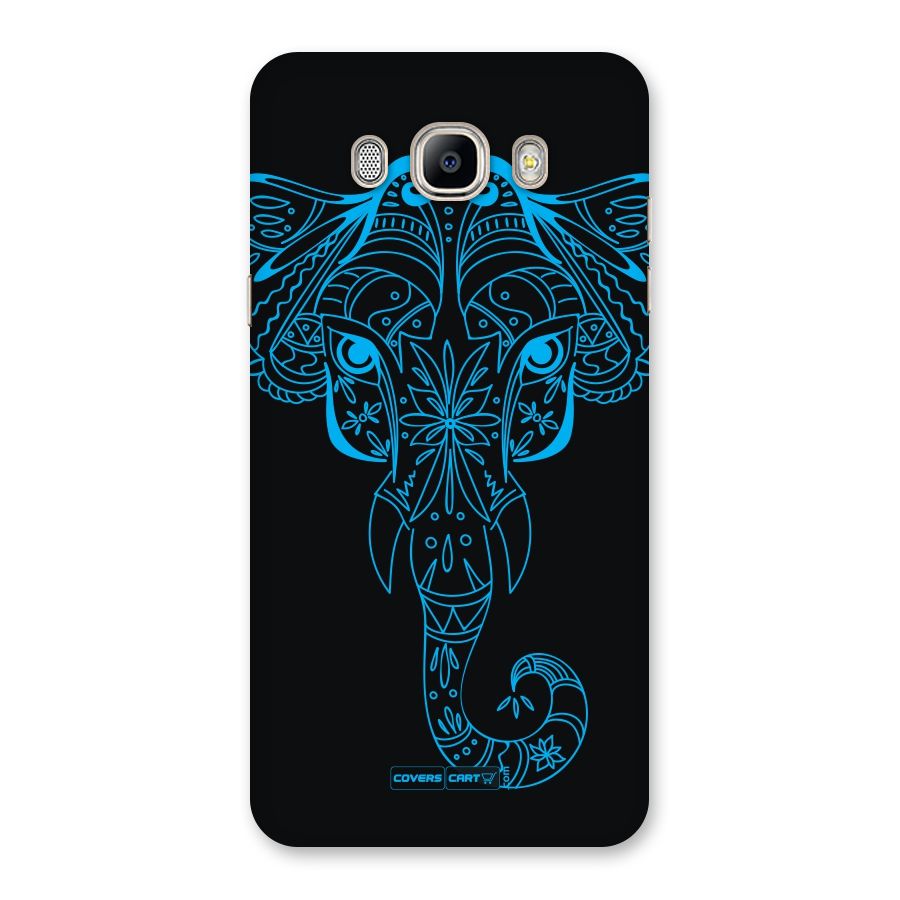 Blue Elephant Ethnic Back Case for Galaxy On8