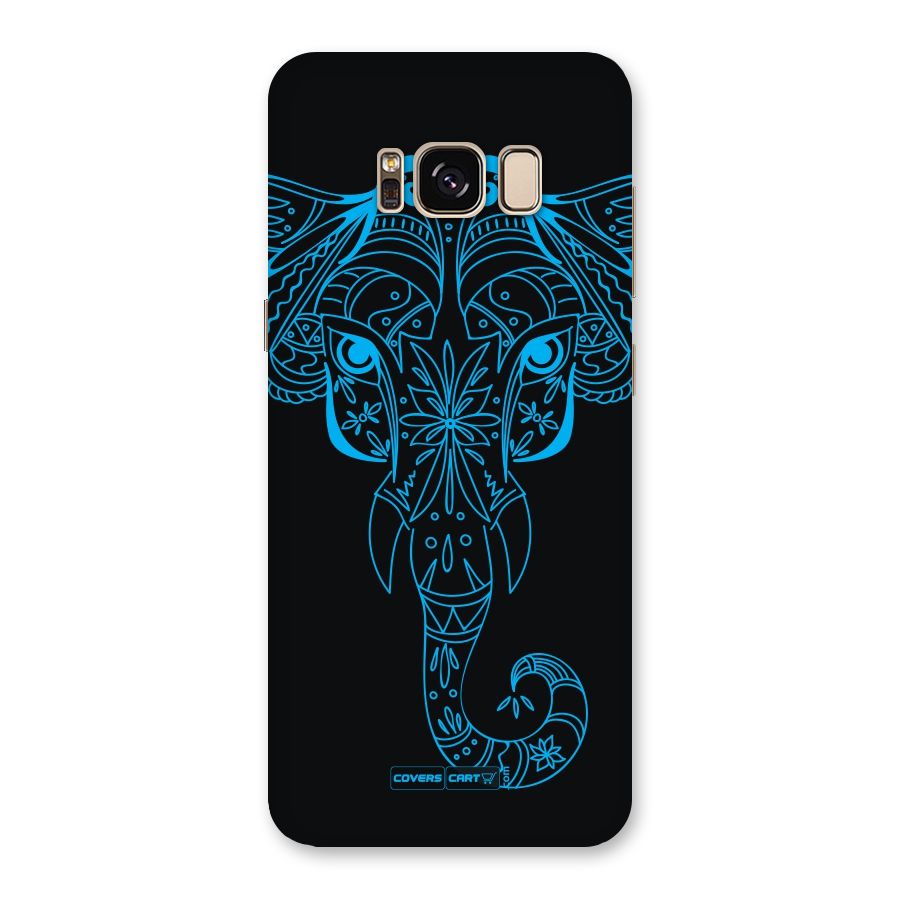 Blue Elephant Ethnic Back Case for Galaxy S8
