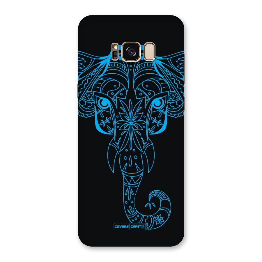 Blue Elephant Ethnic Back Case for Galaxy S8 Plus