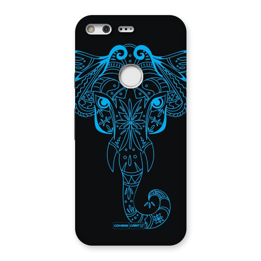 Blue Elephant Ethnic Back Case for Google Pixel