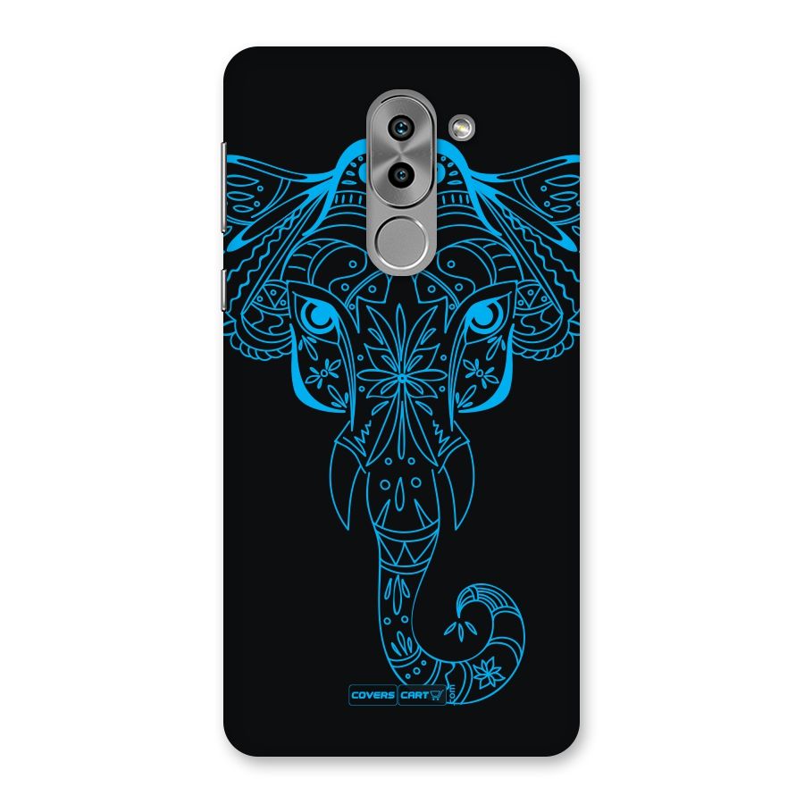 Blue Elephant Ethnic Back Case for Honor 6X