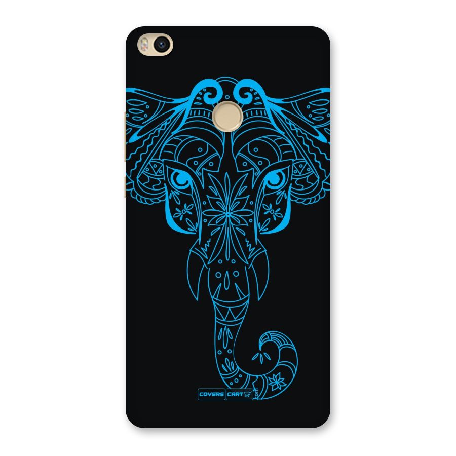 Blue Elephant Ethnic Back Case for Mi Max 2