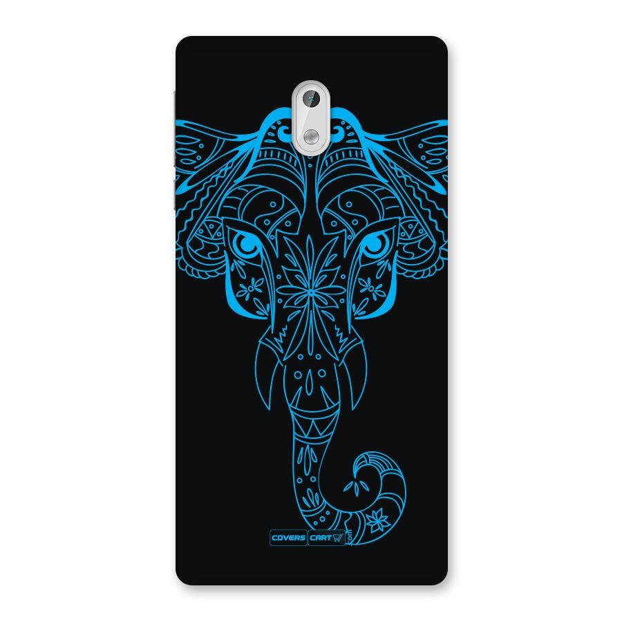 Blue Elephant Ethnic Back Case for Nokia 3