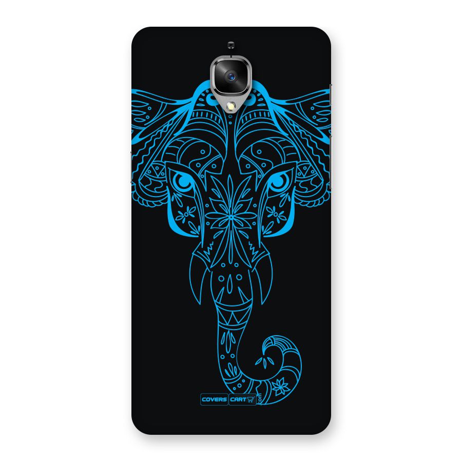 Blue Elephant Ethnic Back Case for OnePlus 3T