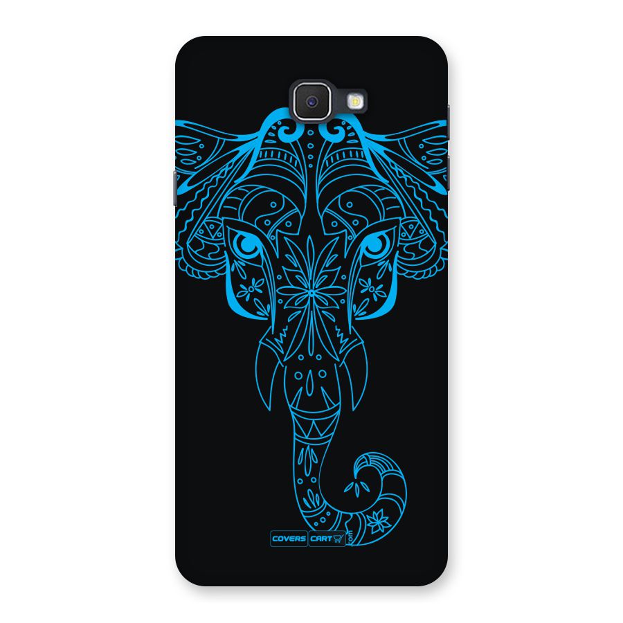 Blue Elephant Ethnic Back Case for Samsung Galaxy J7 Prime
