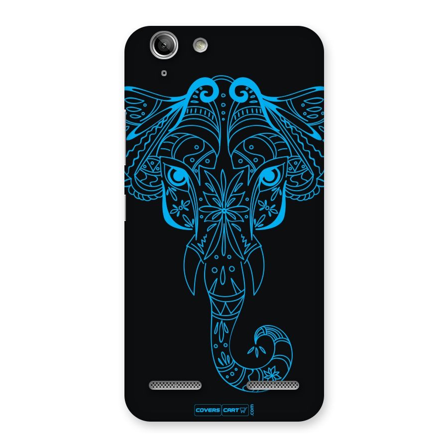 Blue Elephant Ethnic Back Case for Vibe K5