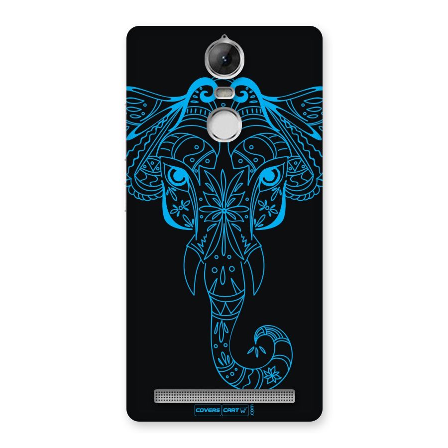 Blue Elephant Ethnic Back Case for Vibe K5 Note