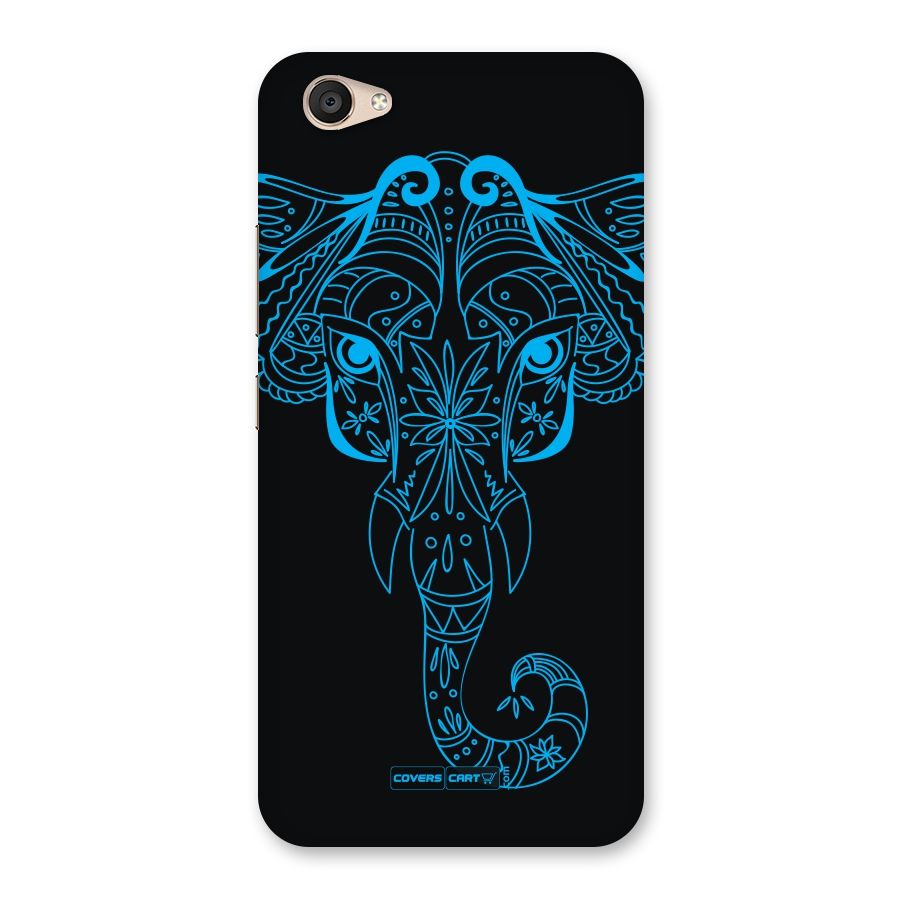 Blue Elephant Ethnic Back Case for Vivo V5 Plus
