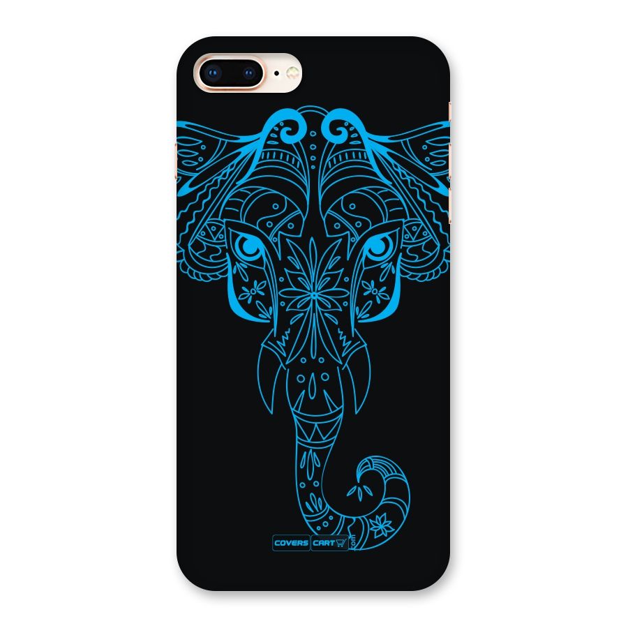 Blue Elephant Ethnic Back Case for iPhone 8 Plus