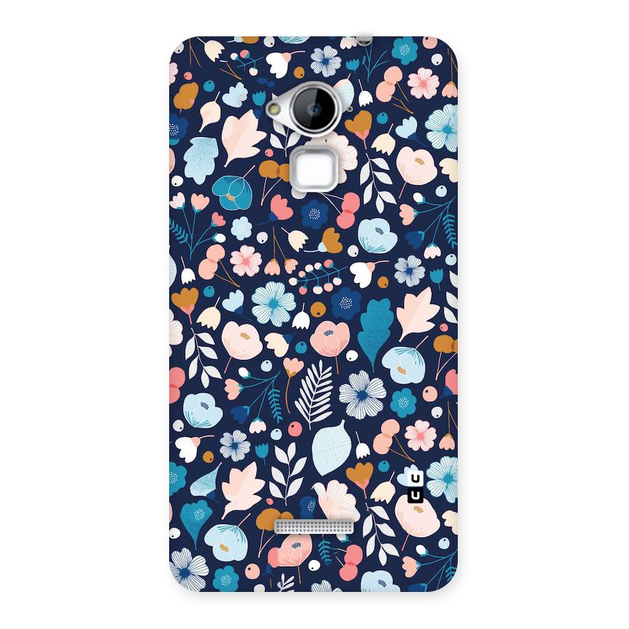 Blue Floral Back Case for Coolpad Note 3