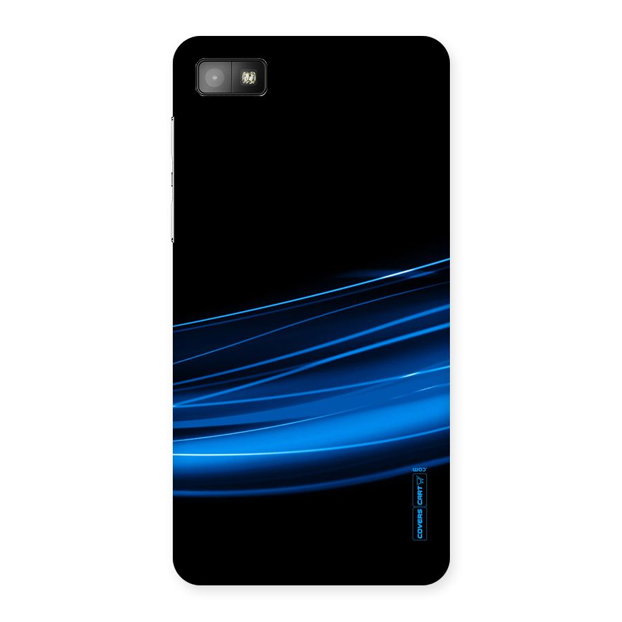 Blue Flow Back Case for Blackberry Z10