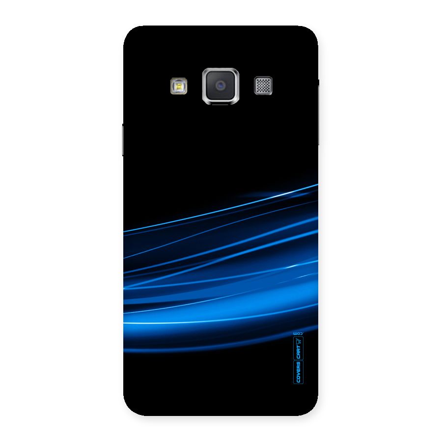 Blue Flow Back Case for Galaxy A3