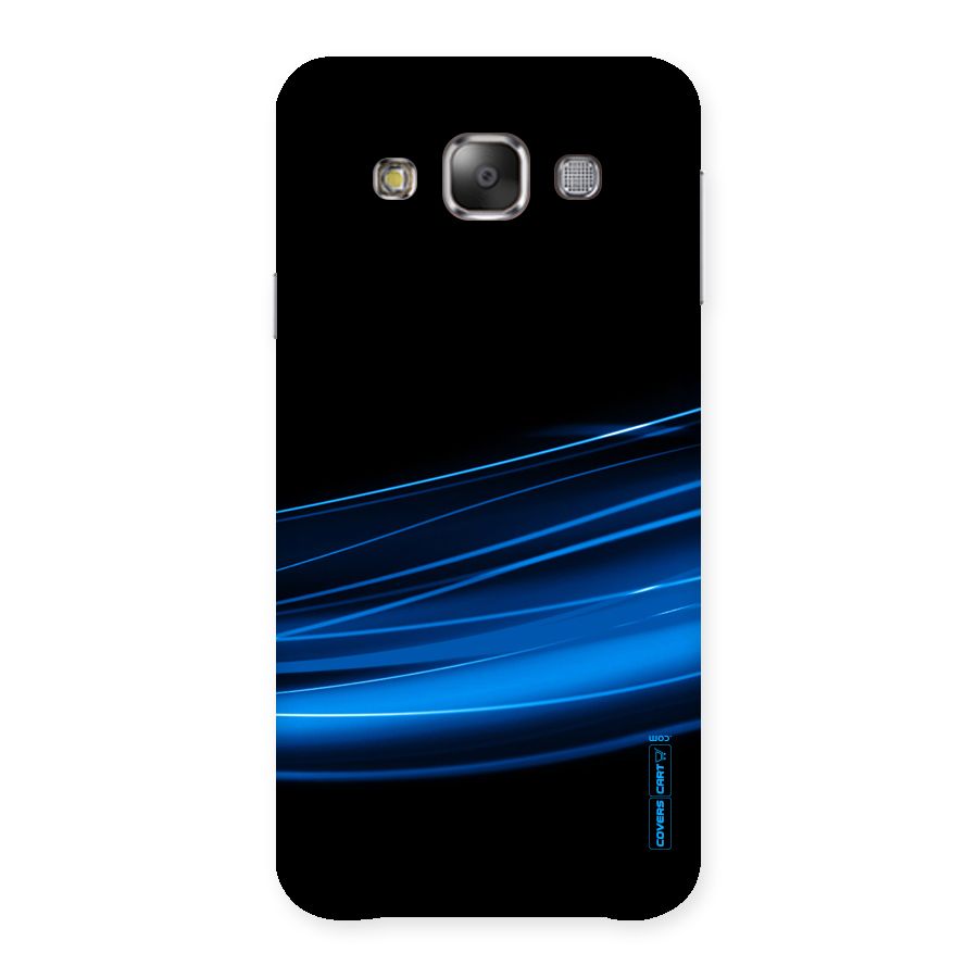 Blue Flow Back Case for Galaxy E7