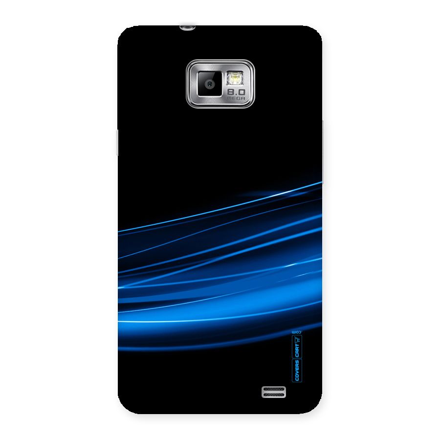 Blue Flow Back Case for Galaxy S2