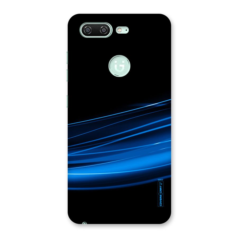 Blue Flow Back Case for Gionee S10