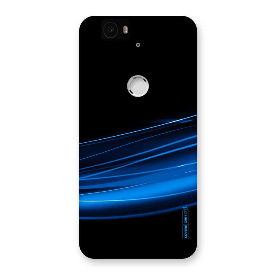 Blue Flow Back Case for Google Nexus-6P