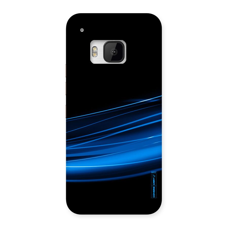 Blue Flow Back Case for HTC One M9