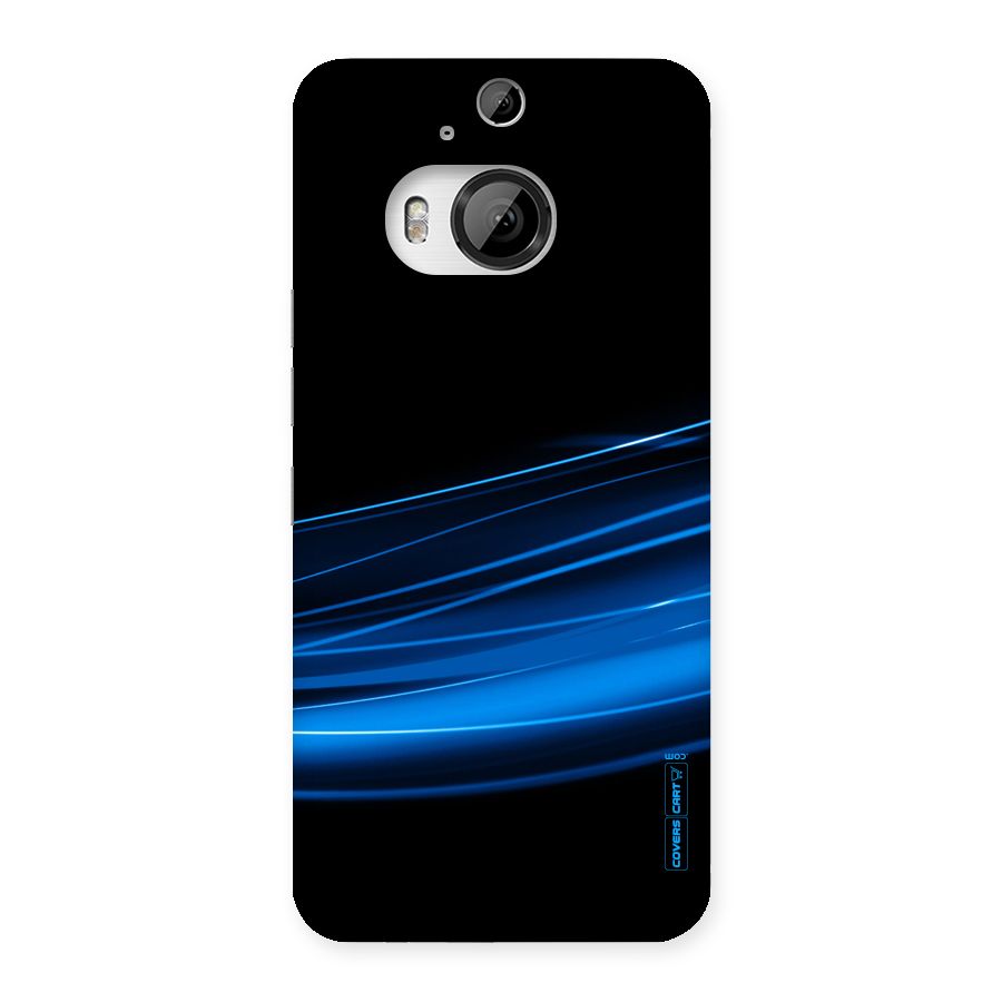 Blue Flow Back Case for HTC One M9 Plus