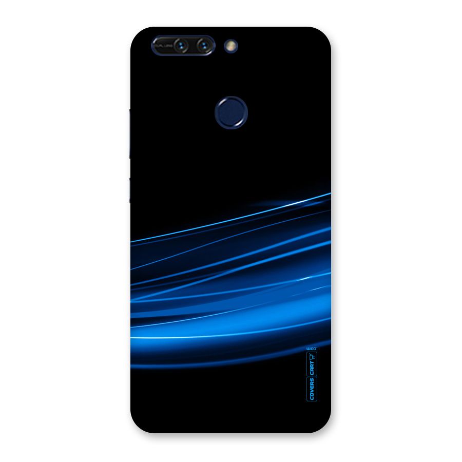 Blue Flow Back Case for Honor 8 Pro