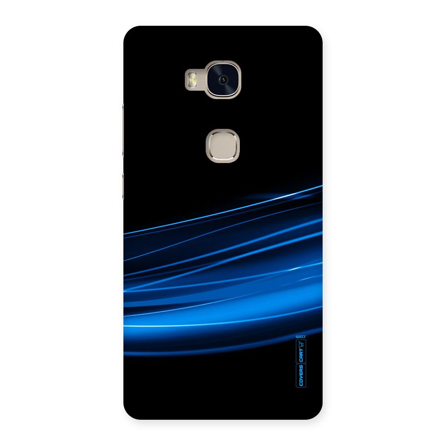 Blue Flow Back Case for Huawei Honor 5X