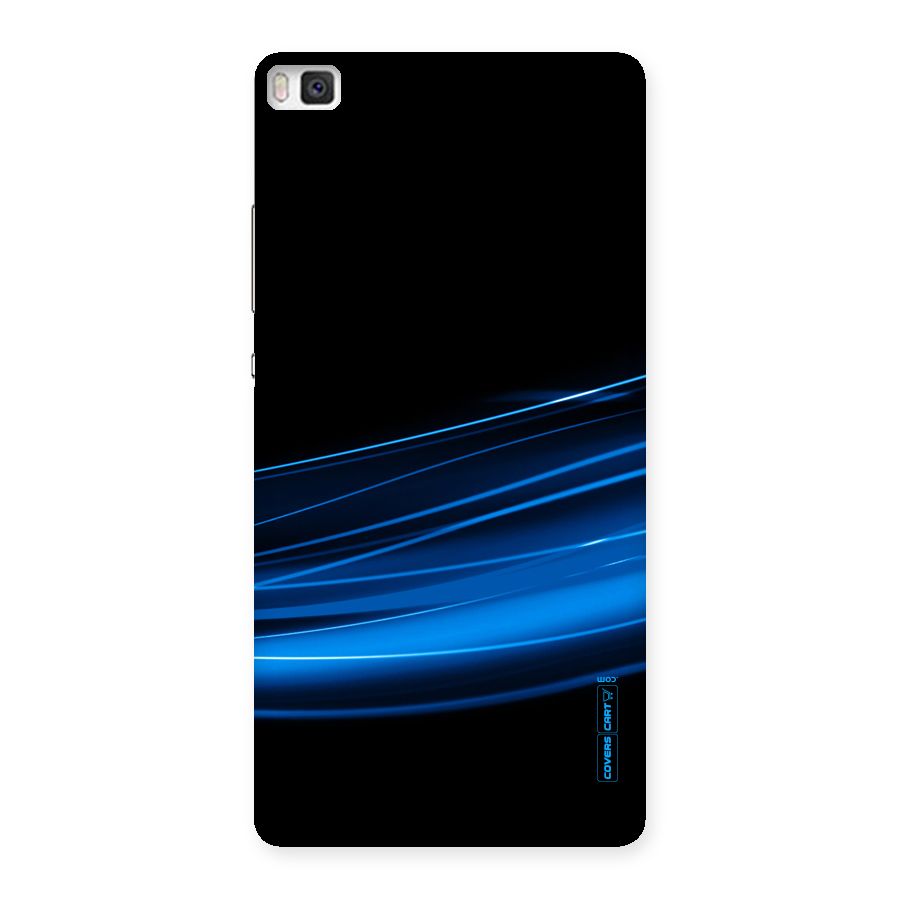 Blue Flow Back Case for Huawei P8