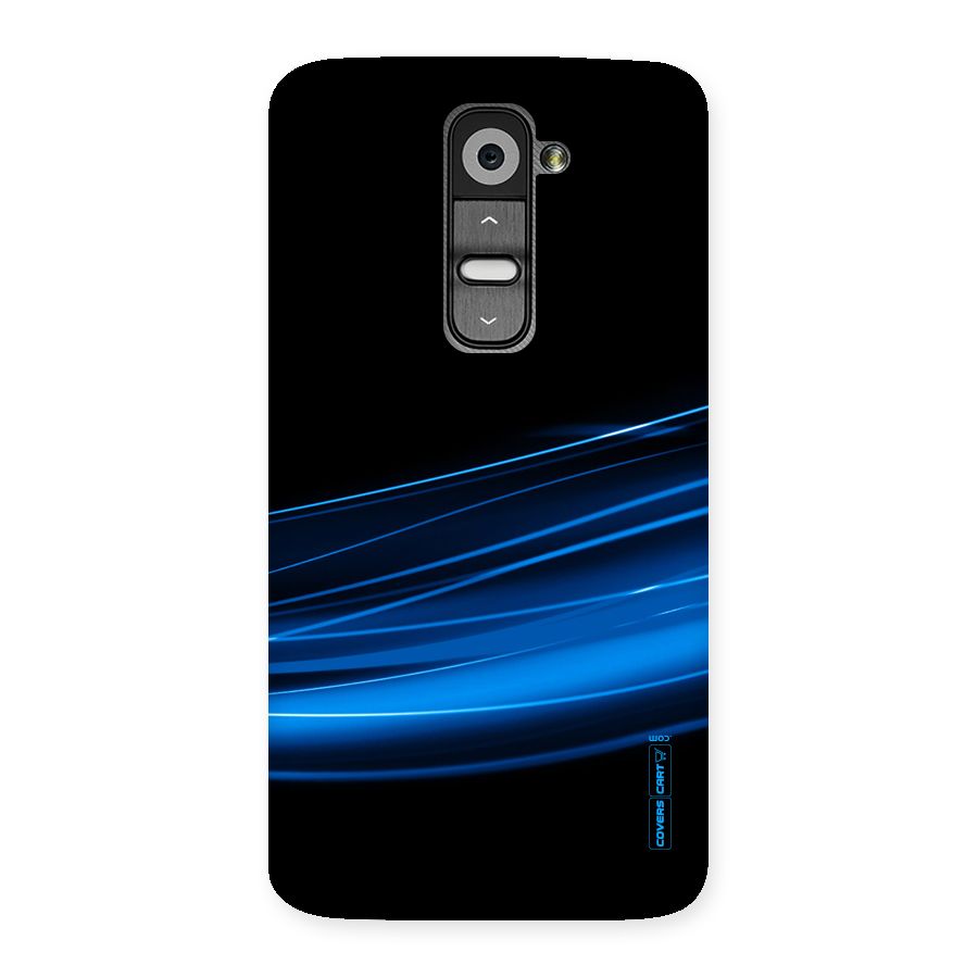 Blue Flow Back Case for LG G2